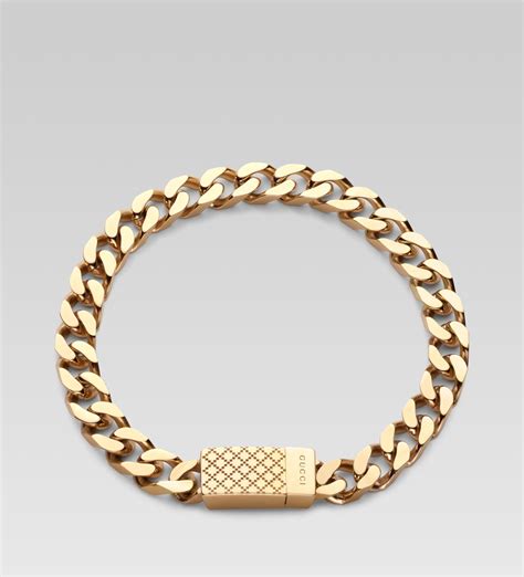 bracelet gucci homme or